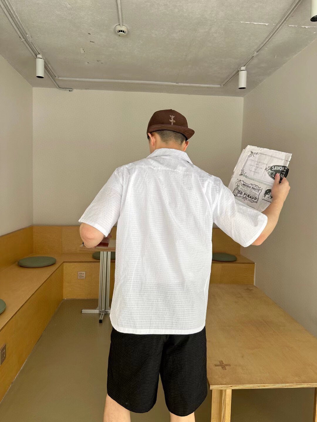 Chemise Prada à manches courtes boutonnée