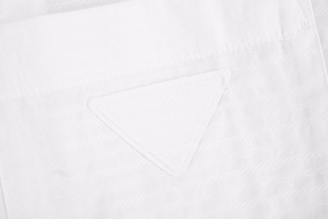 Chemise Prada à manches courtes boutonnée