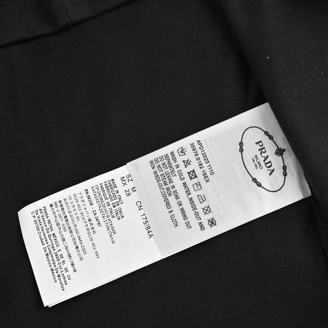 T-shirt Prada - Logo éclaboussures de peinture