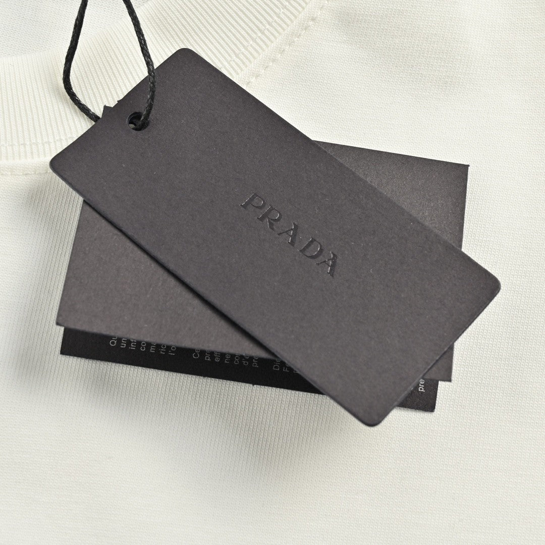 T-shirt Prada - Logo éclaboussures de peinture