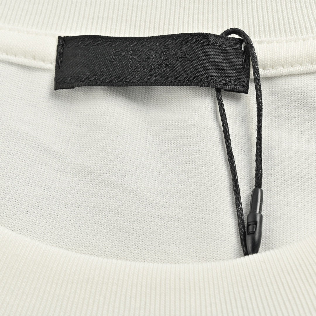 T-shirt Prada - Logo éclaboussures de peinture