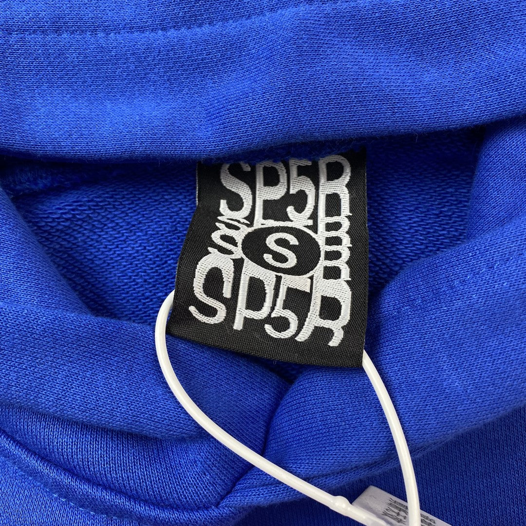 SP5DER BELUGA SWEAT À CAPUCHE BLEU