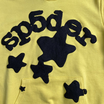 SP5DER BELUGA SWEAT À CAPUCHE OR