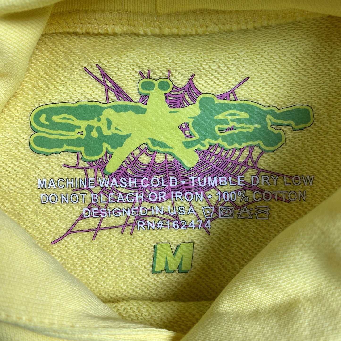 SP5DER BELUGA SWEAT À CAPUCHE OR