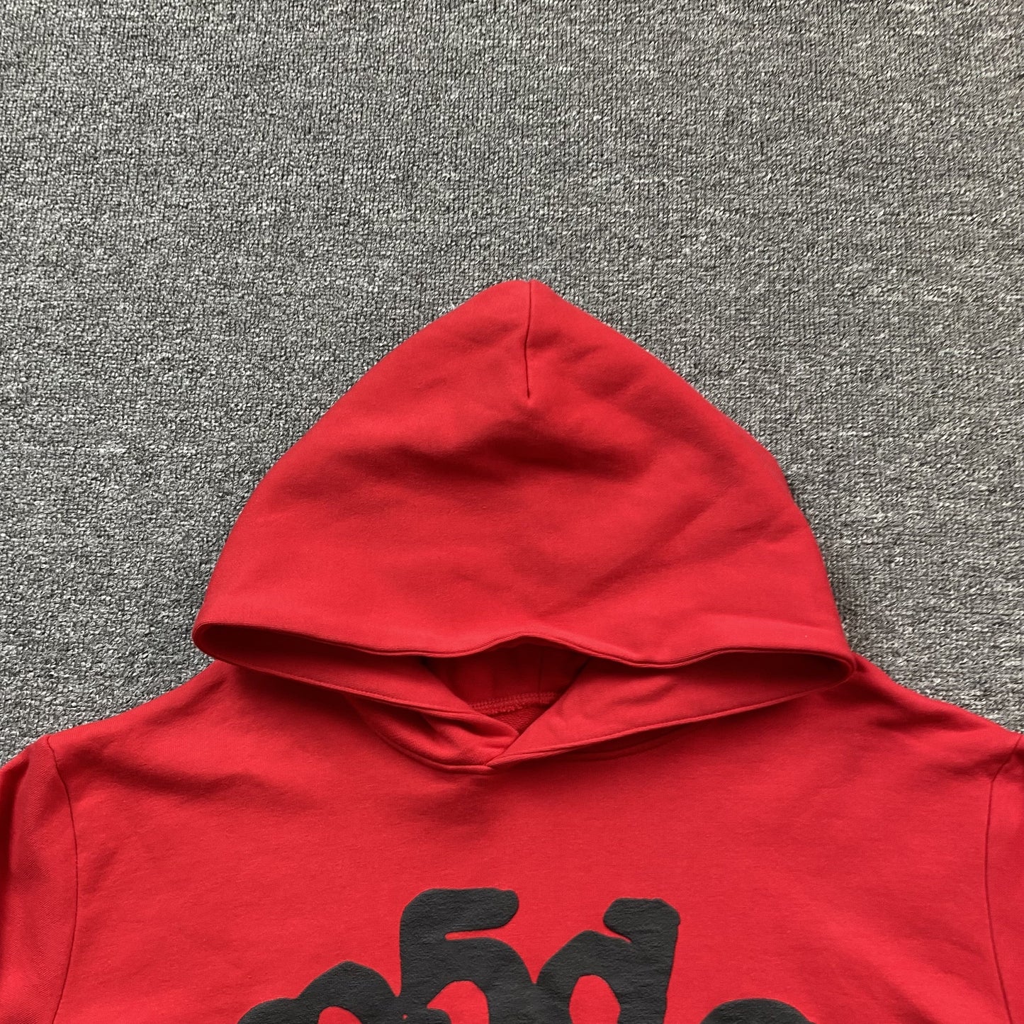 SWEAT À CAPUCHE SP5DER BELUGA ROUGE