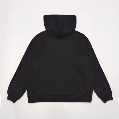 SP5DER OG SWEAT À CAPUCHE AVEC LOGO STRASS NOIR