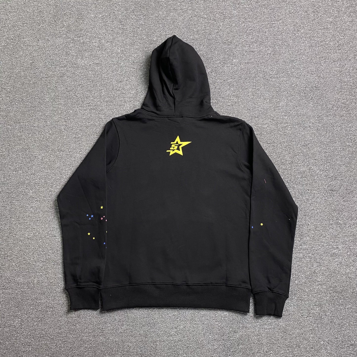 SP5DER R*NK SWEAT À CAPUCHE NOIR