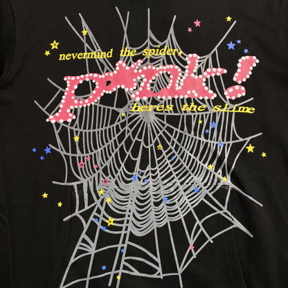 SP5DER R*NK SWEAT À CAPUCHE NOIR