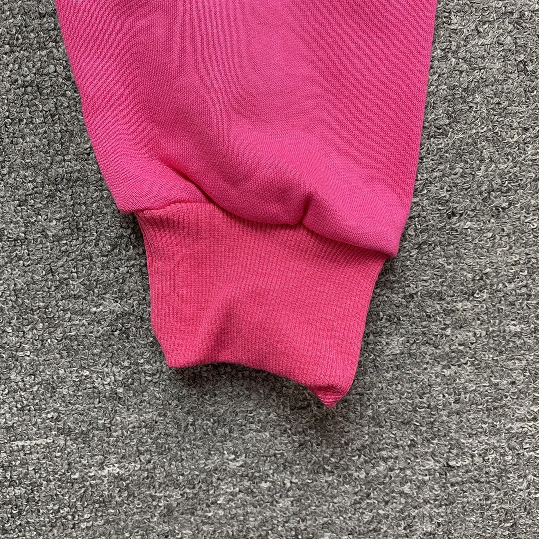 SP5DER P*NK V2 SWEAT À CAPUCHE ROSE