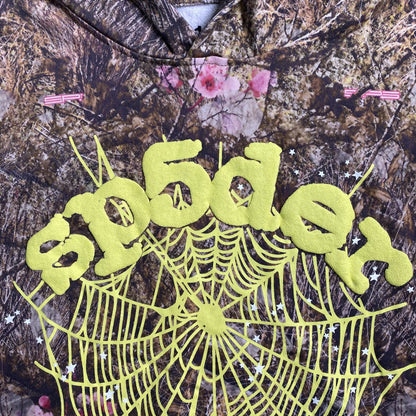 SP5DER REAL TREE OG WEB HOODIE CAMO