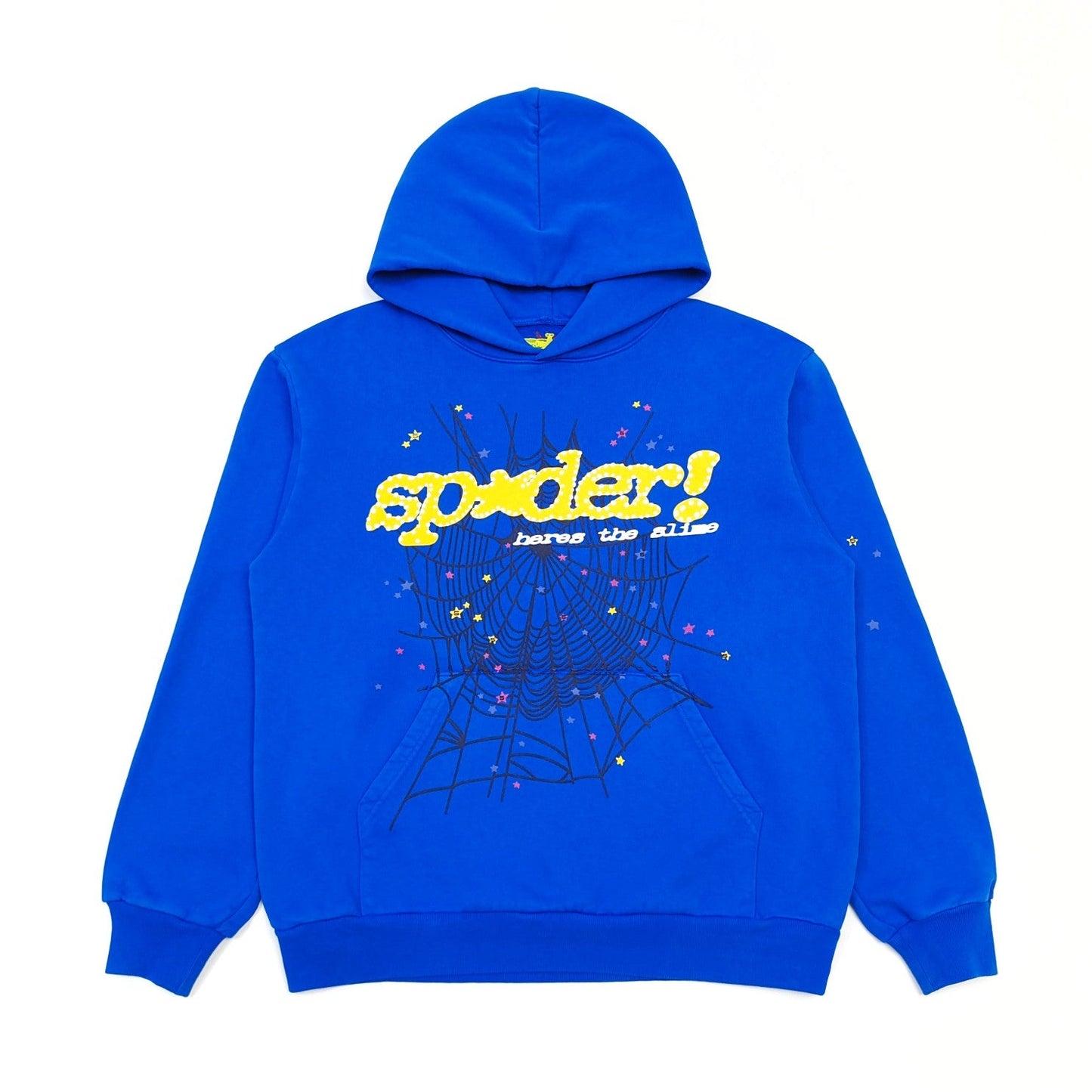 SP5DER TC SWEAT À CAPUCHE BLEU