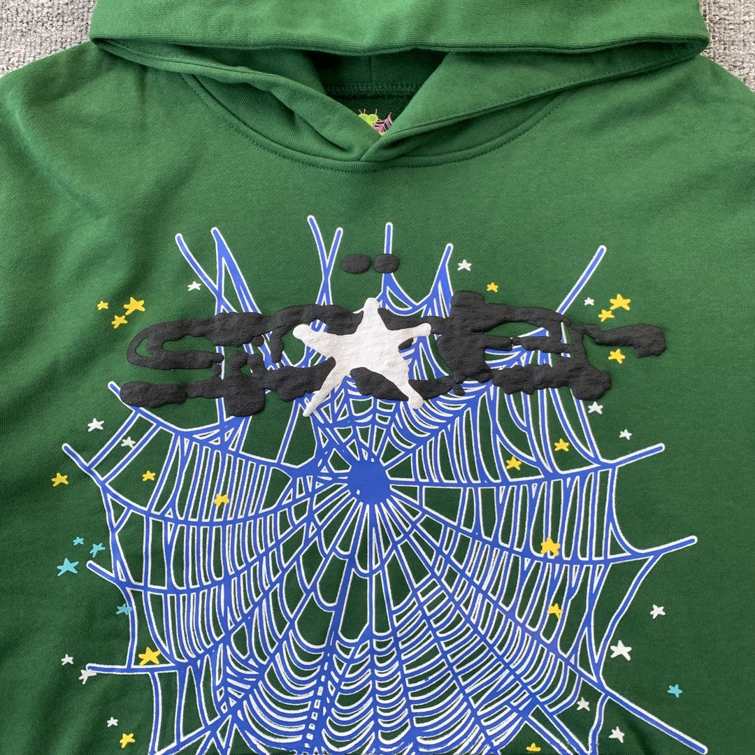 SWEAT À CAPUCHE SP5DER VERT CHASSEUR