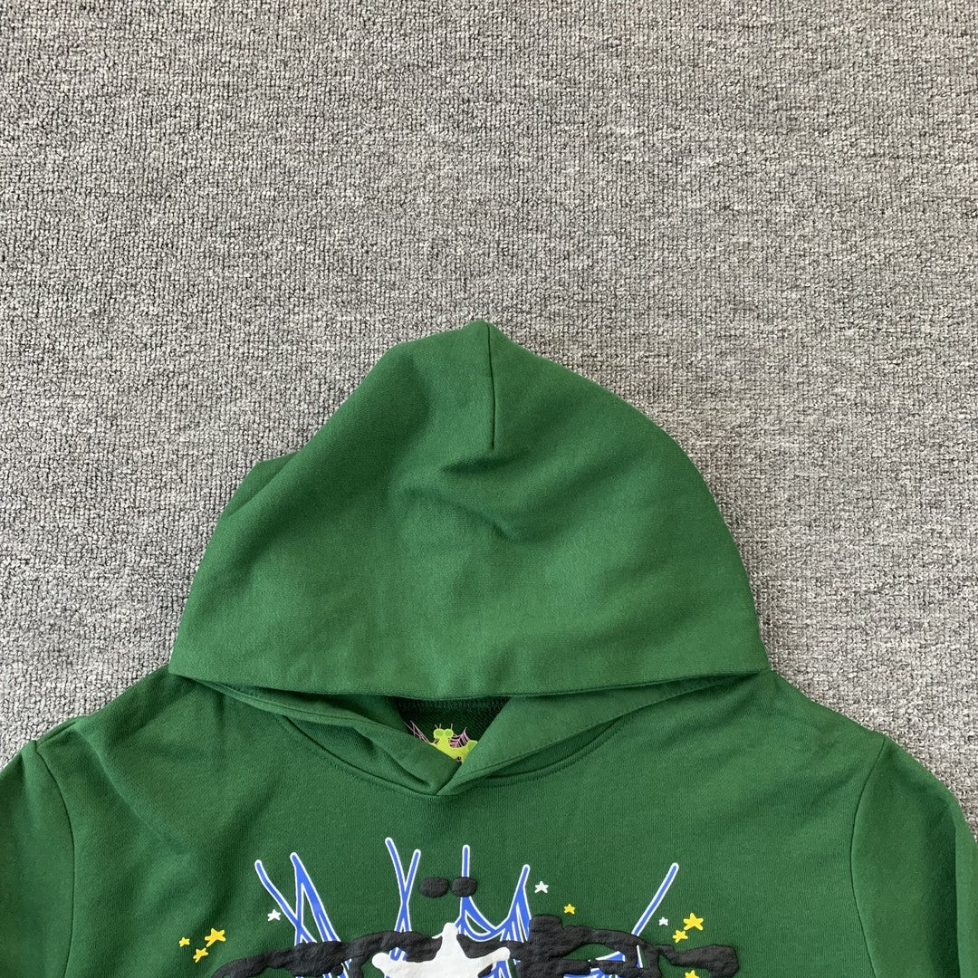SWEAT À CAPUCHE SP5DER VERT CHASSEUR
