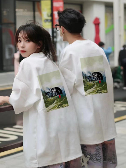 T-shirt imprimé nature The North Face x Gucci