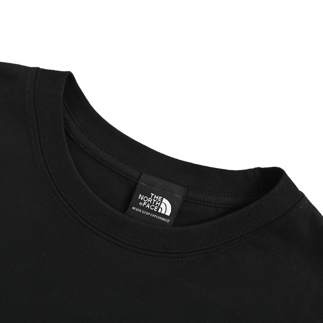T-shirt The North Face x Gucci à imprimé nature (noir)