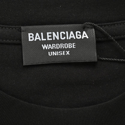 T-shirt noir Balenciaga 1917