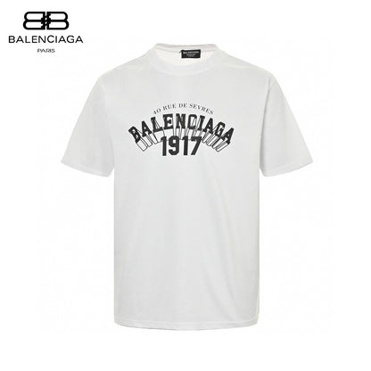 T-shirt blanc Balenciaga 1917