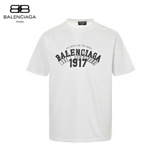 T-shirt blanc Balenciaga 1917