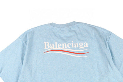 T-shirt Balenciaga à logo basique - Bleu clair