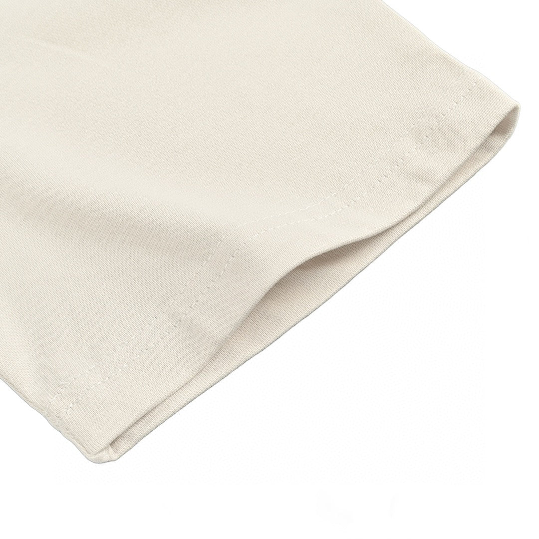 T-shirt beige Balenciaga à motif abstrait