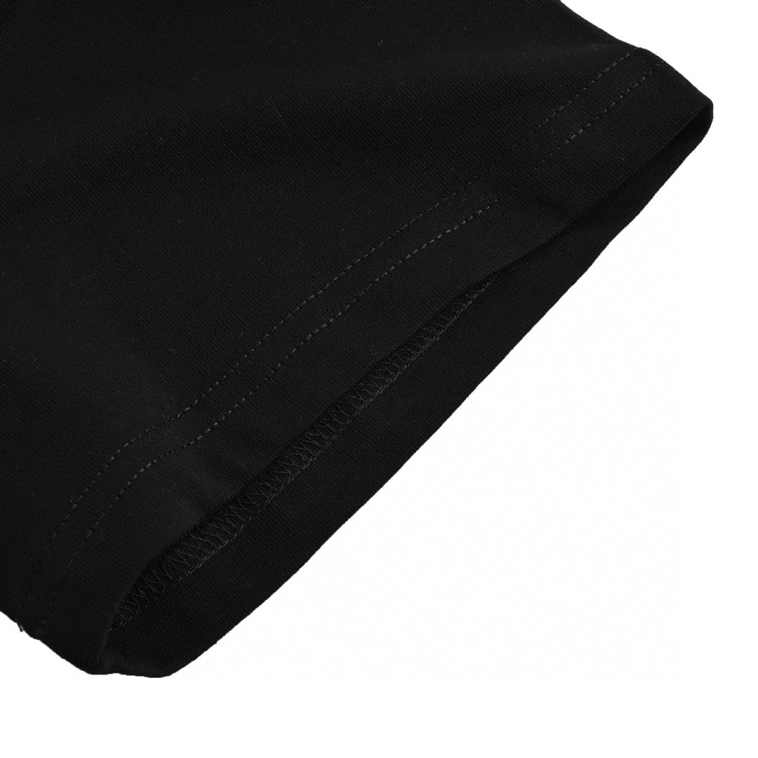 T-shirt noir Balenciaga à motif graphique