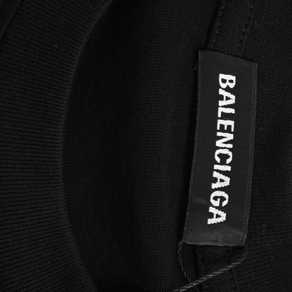 T-shirt noir Balenciaga à motif graphique