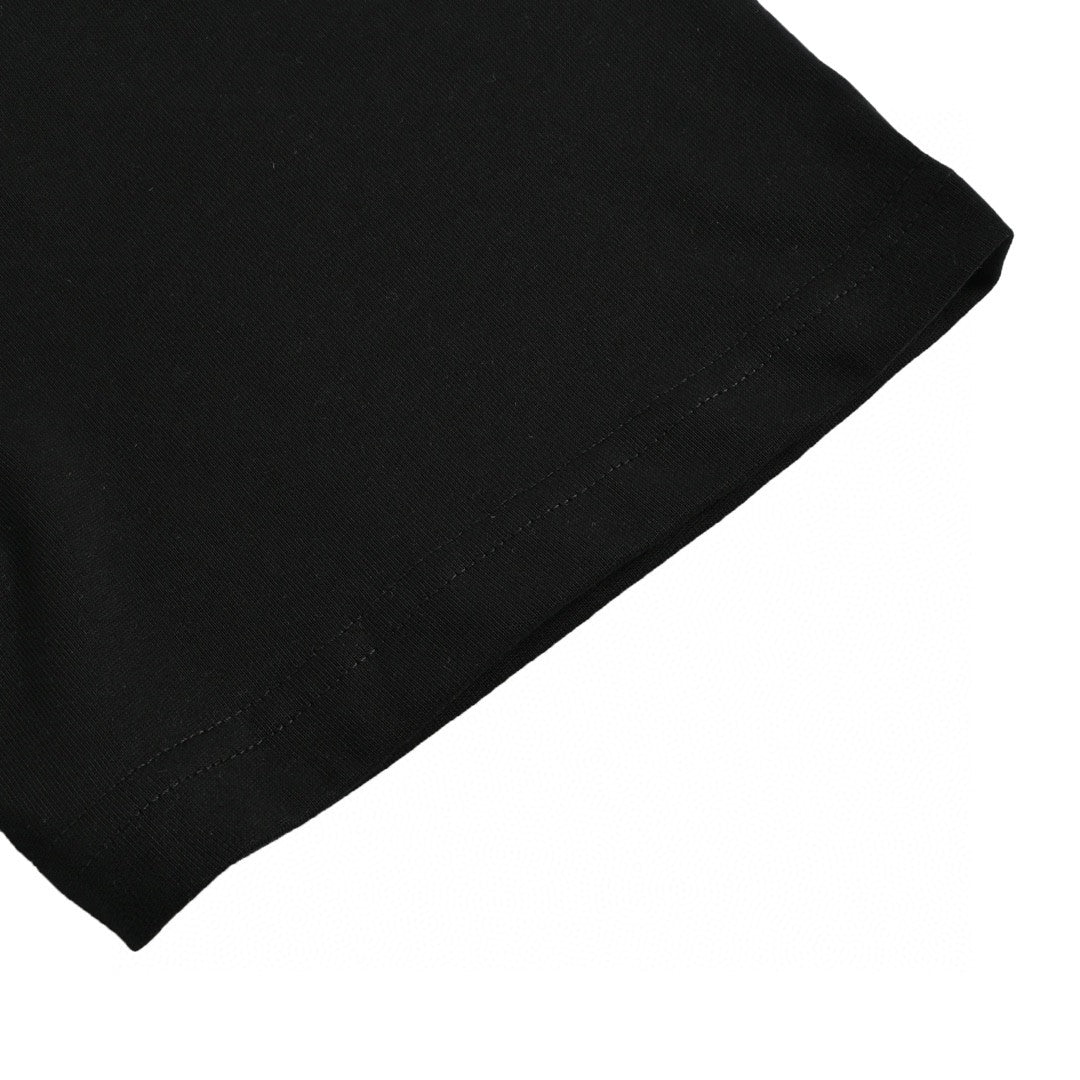 T-shirt noir Balenciaga à motif montagne