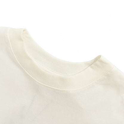 T-shirt Balenciaga à logo bleu (blanc)