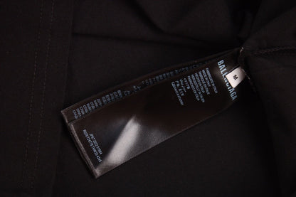 T-shirt noir Balenciaga avec noms de designers