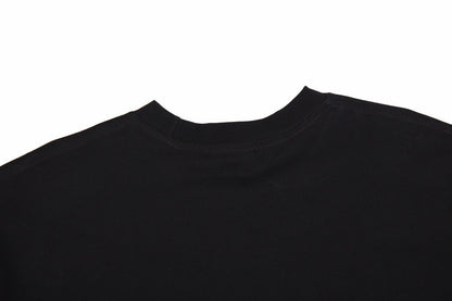 T-shirt noir Balenciaga avec noms de designers