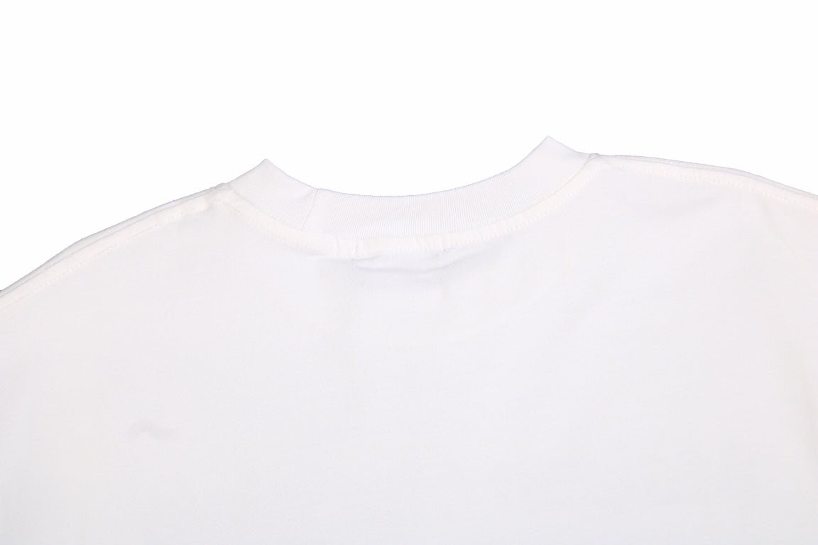 T-SHIRT BLANC BALENCIAGA AVEC NOMS DE MARQUEUR