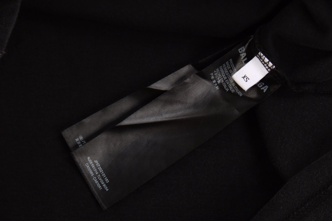 T-shirt Balenciaga Devil's Eiffel Tower noir