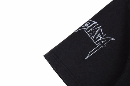 T-shirt Balenciaga Devil's Eiffel Tower noir