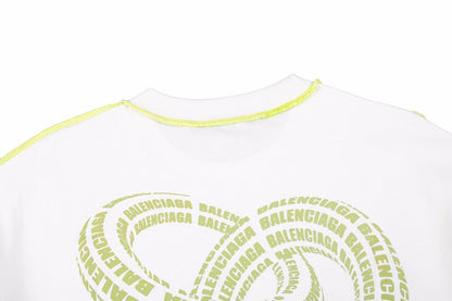 T-shirt Balenciaga Digital Age Logo