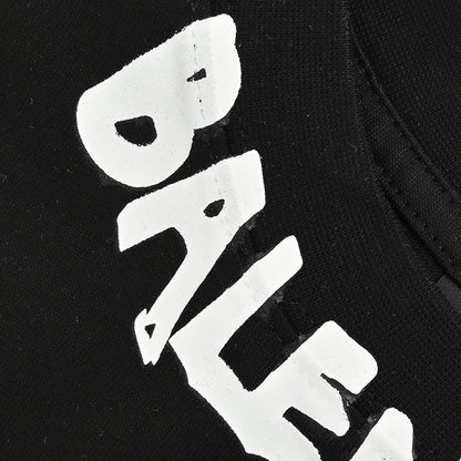 T-shirt Balenciaga à logo déformé (noir)