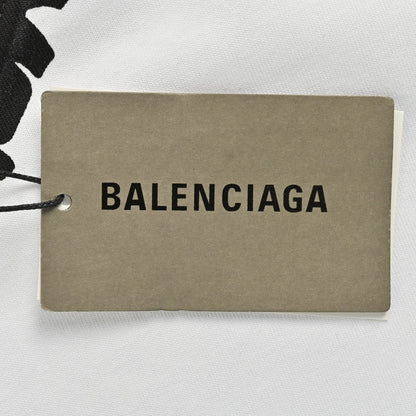 T-shirt Balenciaga à logo déformé (blanc)