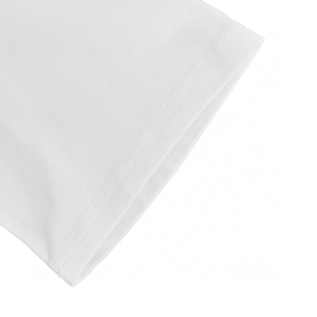 T-shirt Balenciaga à logo déformé (blanc)