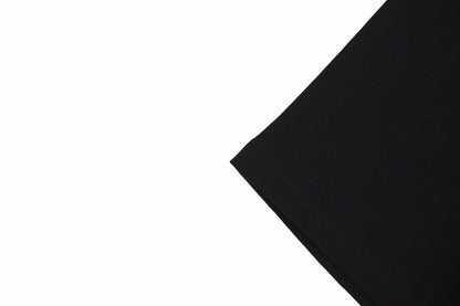 T-shirt Balenciaga à double logo B noir