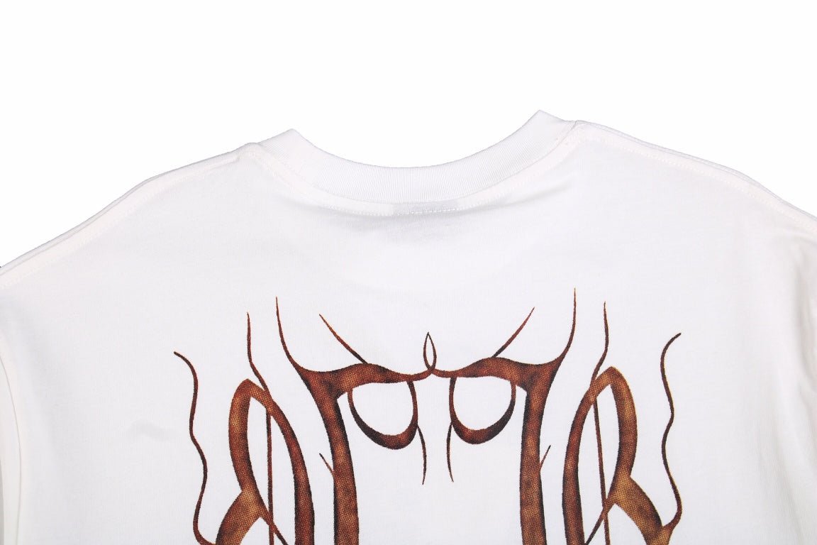 T-SHIRT BLANC BALENCIAGA À DOUBLE B LOGO