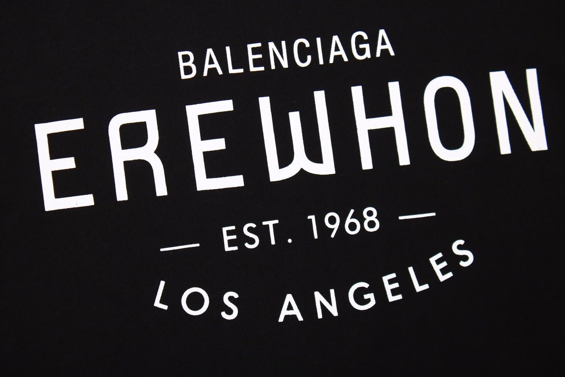 T-shirt Balenciaga Erewhon (noir)