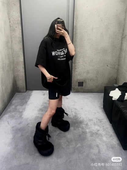 T-shirt Balenciaga Erewhon (noir)