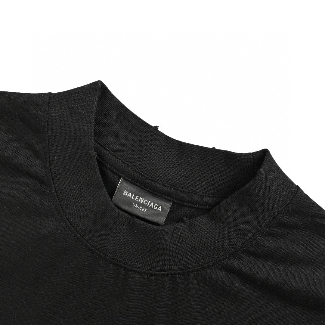 T-shirt Balenciaga Est. 1917 à blason (noir)