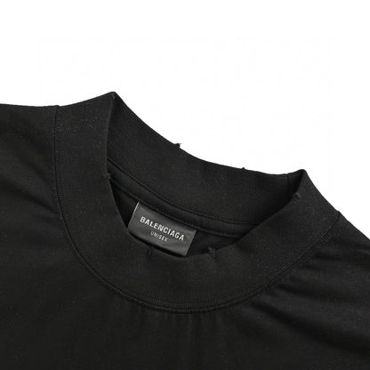 T-shirt Balenciaga Est. 1917 à blason (noir)