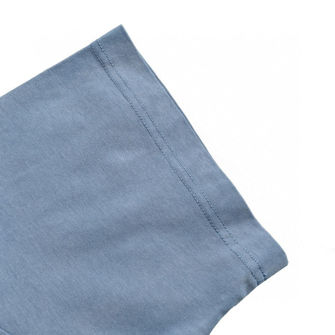 T-shirt Balenciaga Flame Graphic (Bleu)