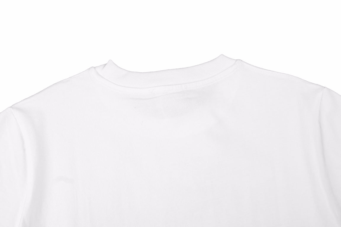 T-shirt Balenciaga à logo gothique - Blanc