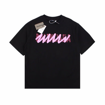 T-SHIRT BALENCIAGA LOGO GRAFFITI NOIR
