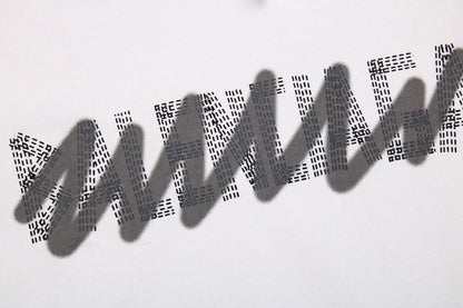 T-SHIRT BLANC BALENCIAGA À LOGO GRAFFITI