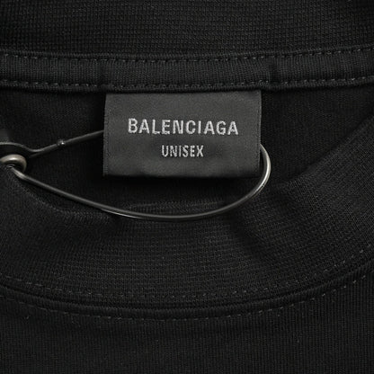 T-shirt Balenciaga à logo graphique (noir)