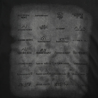 T-shirt Balenciaga à imprimé graphique (noir)