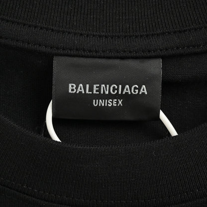 T-shirt Balenciaga à imprimé graphique (noir)